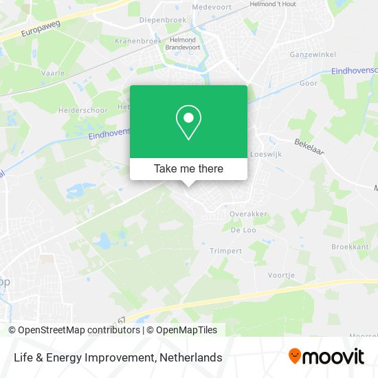 Life & Energy Improvement map