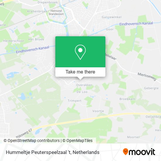 Hummeltje Peuterspeelzaal 't map