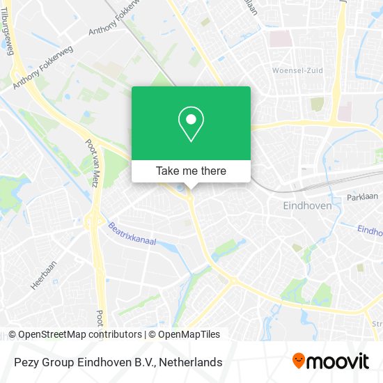 Pezy Group Eindhoven B.V. map