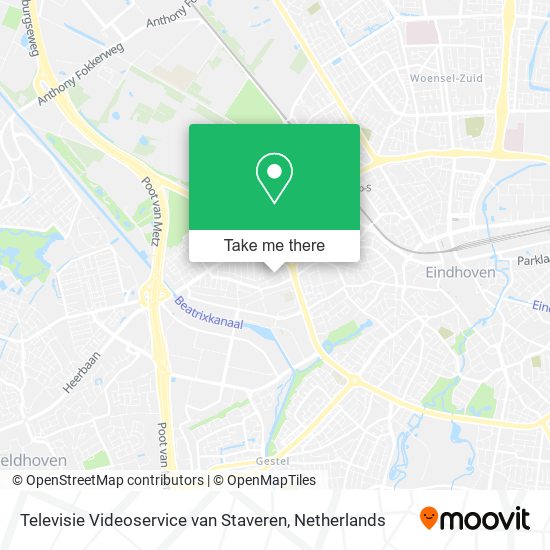 Televisie Videoservice van Staveren Karte