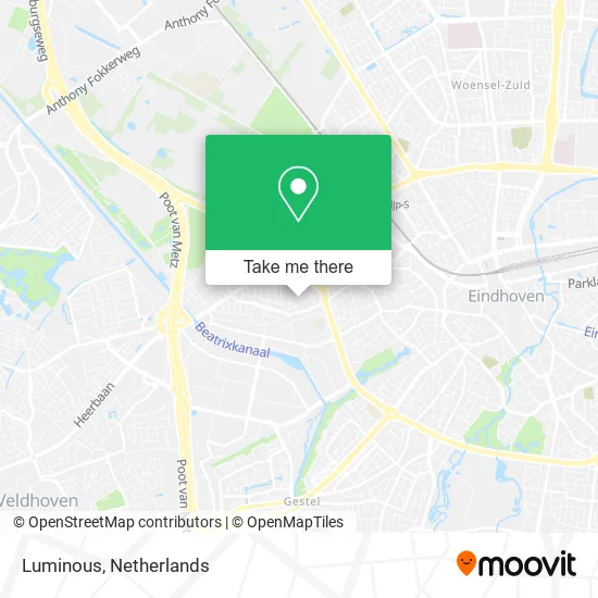 Luminous map