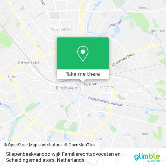 Sliepenbeekvancoolwijk Familierechtadvocaten en Scheidingsmediators map