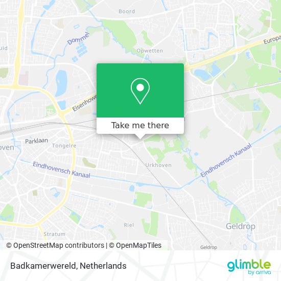 Badkamerwereld map