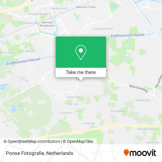 Ponse Fotografie map