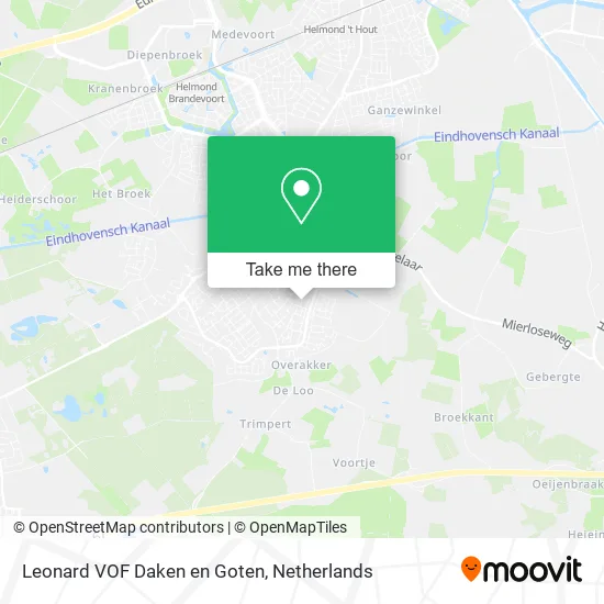 Leonard VOF Daken en Goten map