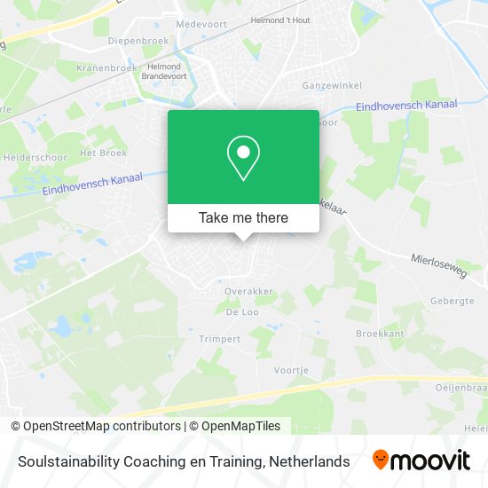 Soulstainability Coaching en Training map