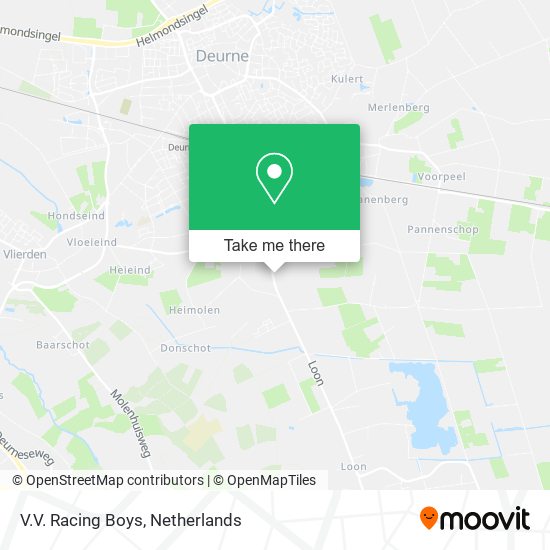 V.V. Racing Boys map