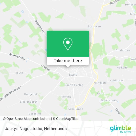 Jacky's Nagelstudio map