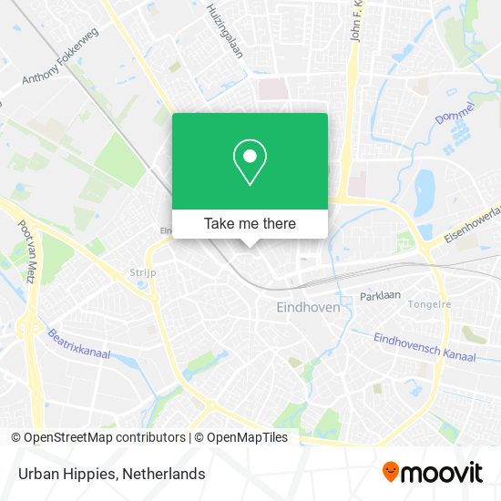 Urban Hippies map