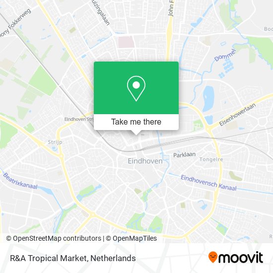 R&A Tropical Market map