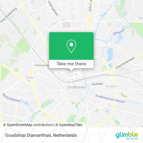 Goudshop Diamanthuis map