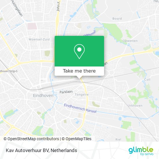 Kav Autoverhuur BV map