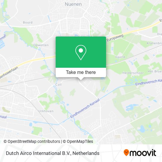 Dutch Airco International B.V. map