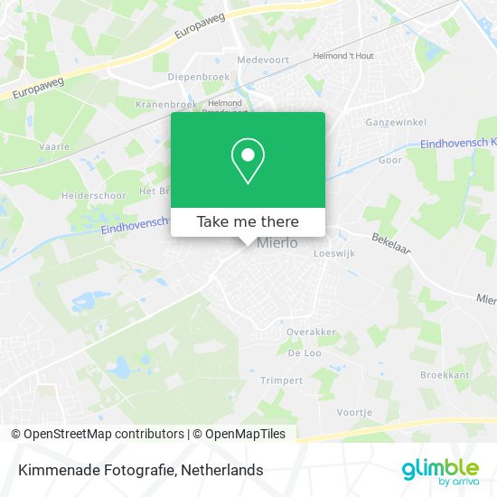 Kimmenade Fotografie map