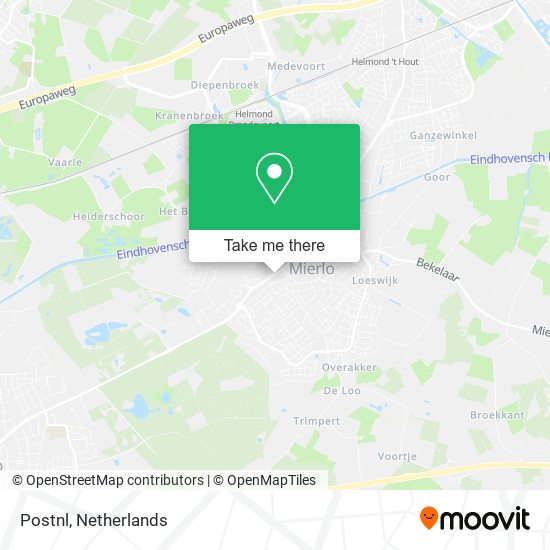 Postnl map