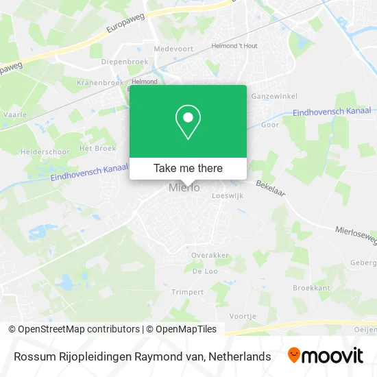 Rossum Rijopleidingen Raymond van map