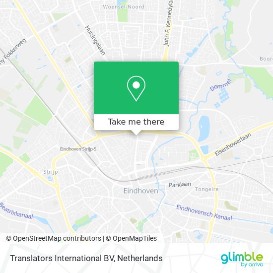 Translators International BV map