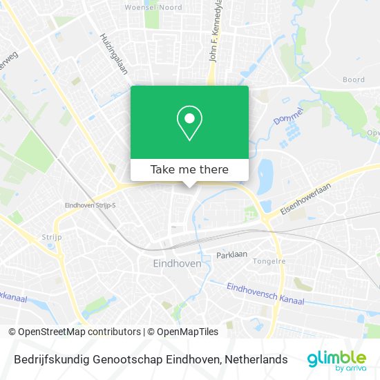 Bedrijfskundig Genootschap Eindhoven Karte