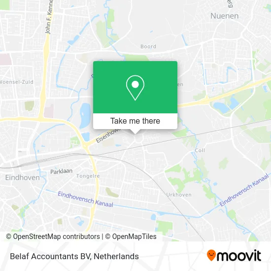Belaf Accountants BV map
