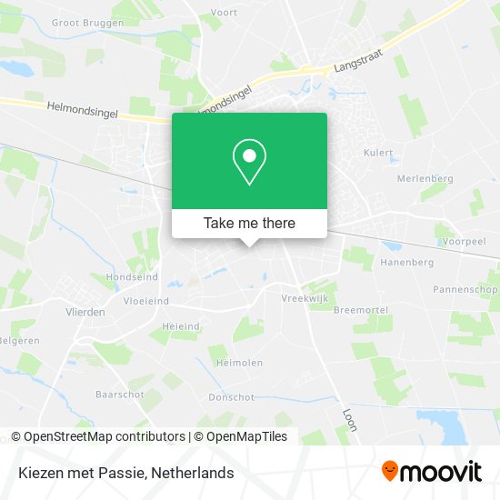 Kiezen met Passie map