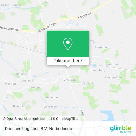 Driessen Logistics B.V. map