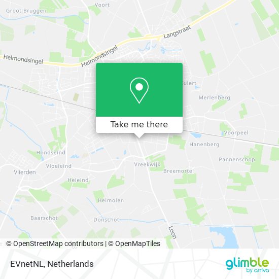 EVnetNL map