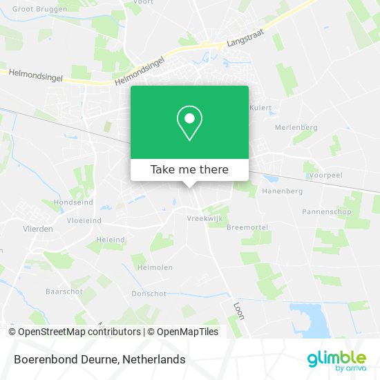 Boerenbond Deurne map