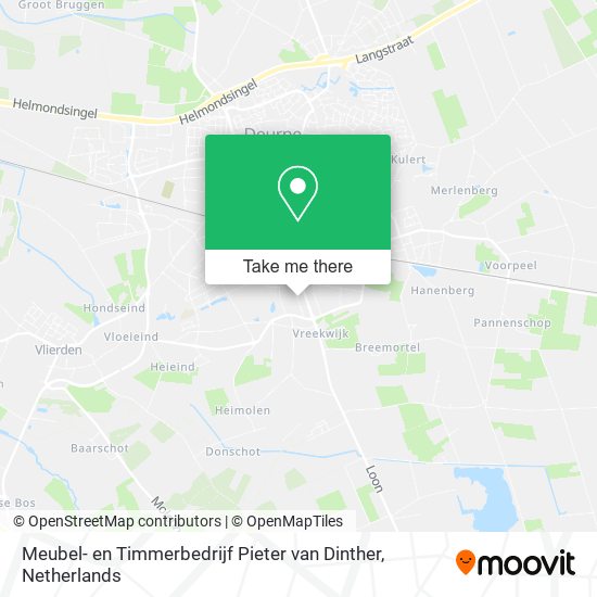 Meubel- en Timmerbedrijf Pieter van Dinther map