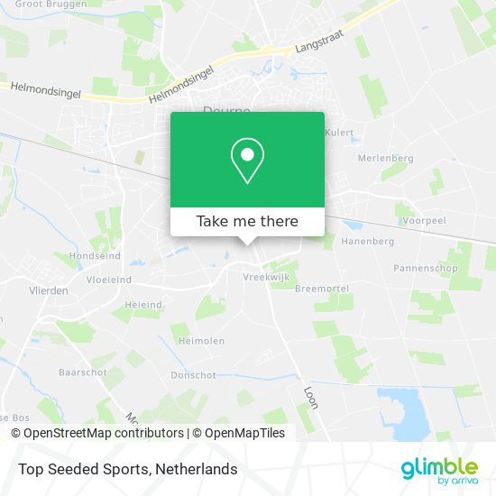 Top Seeded Sports map