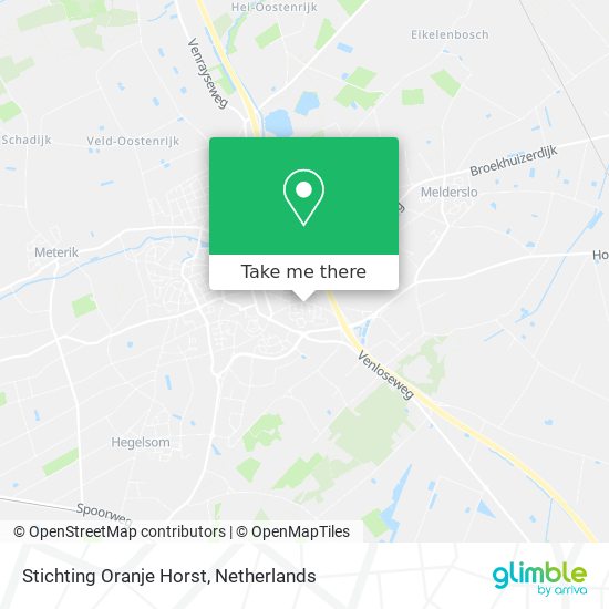 Stichting Oranje Horst Karte