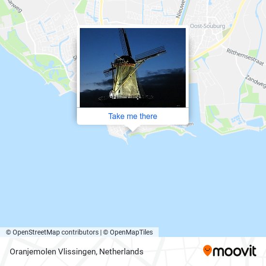 Oranjemolen Vlissingen Karte