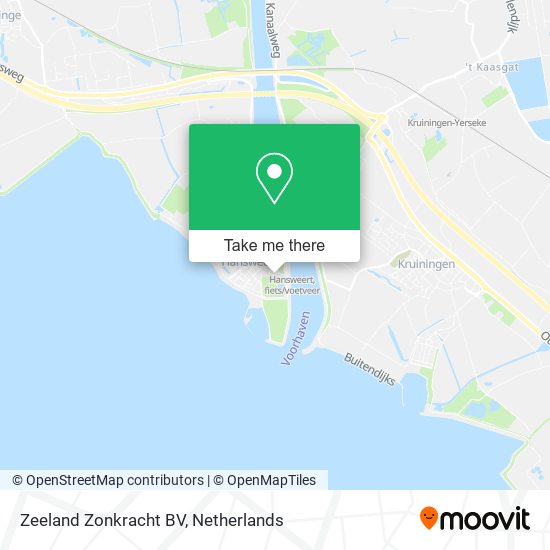 Zeeland Zonkracht BV map