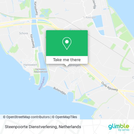 Steenpoorte Dienstverlening map