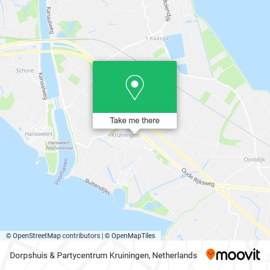 Dorpshuis & Partycentrum Kruiningen map