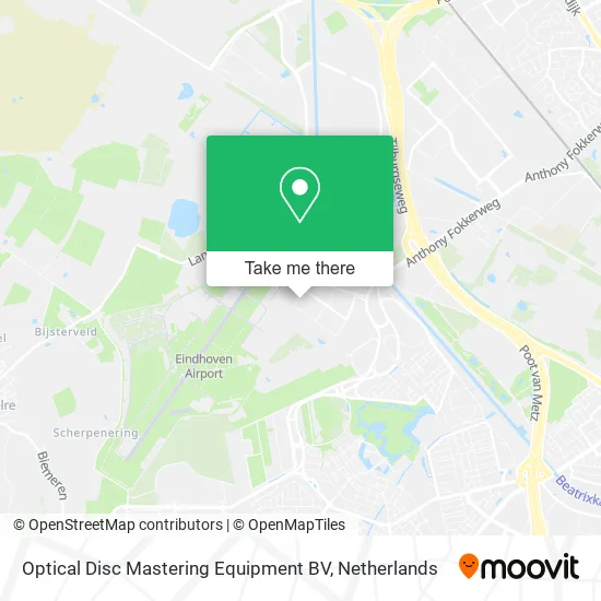 Optical Disc Mastering Equipment BV map