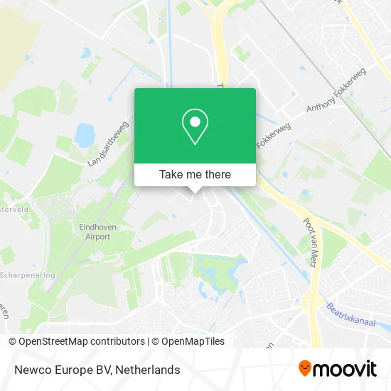 Newco Europe BV map