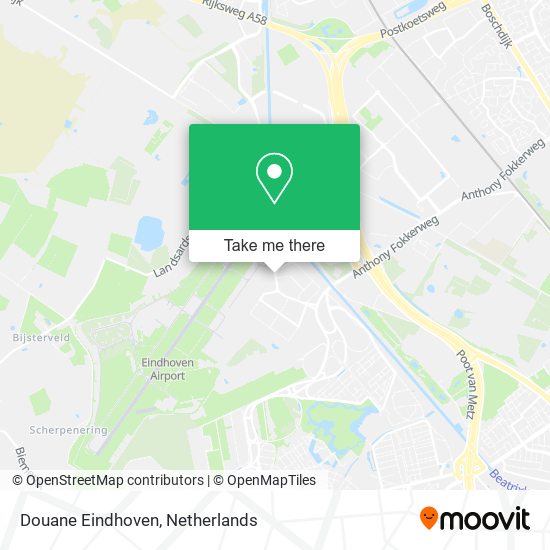 Douane Eindhoven map