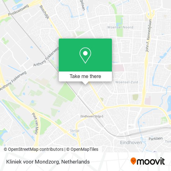 Kliniek voor Mondzorg Karte