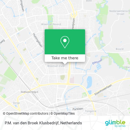 P.M. van den Broek Klusbedrijf map