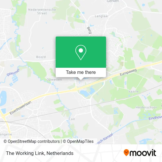 The Working Link map