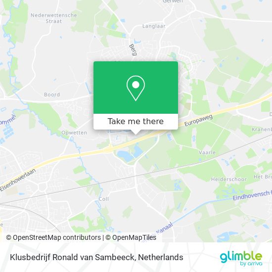 Klusbedrijf Ronald van Sambeeck map