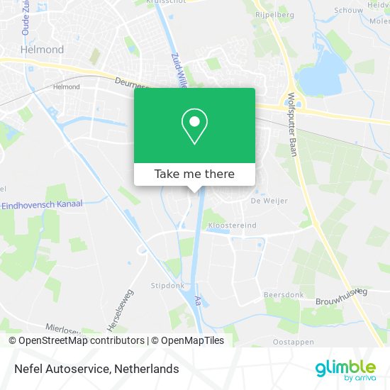 Nefel Autoservice Karte