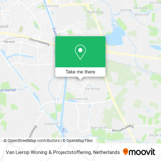 Van Lierop Woning & Projectstoffering map