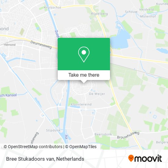 Bree Stukadoors van map