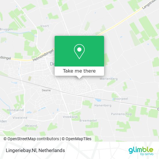 Lingeriebay.Nl map