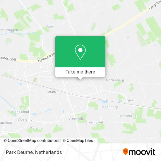 Park Deurne map