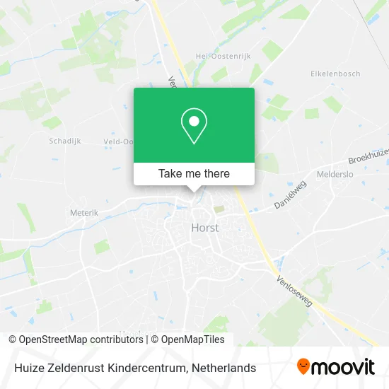 Huize Zeldenrust Kindercentrum map