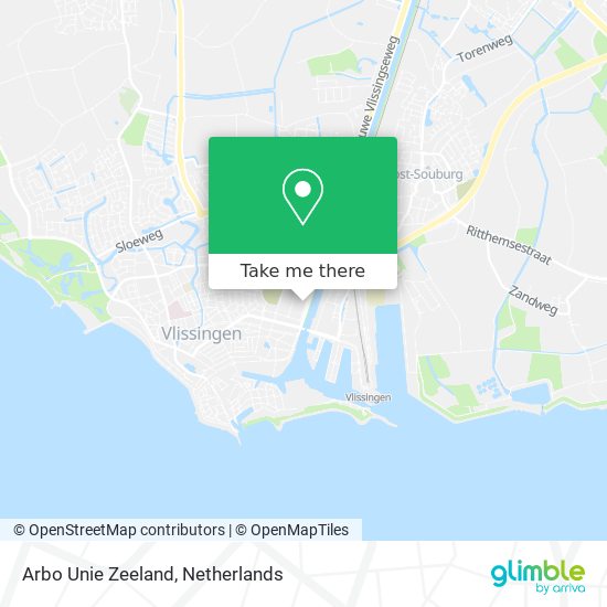 Arbo Unie Zeeland Karte