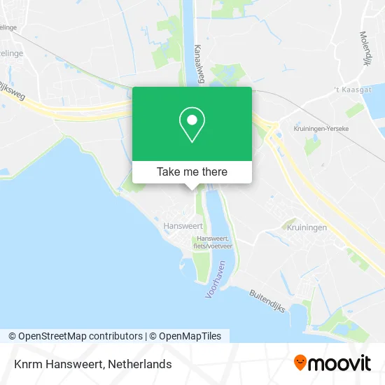 Knrm Hansweert map