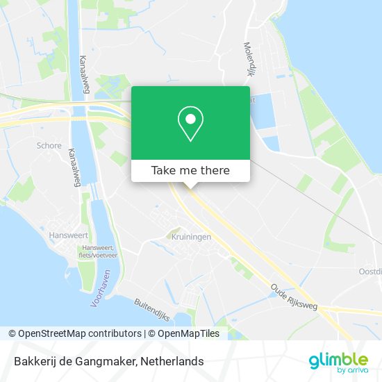 Bakkerij de Gangmaker Karte